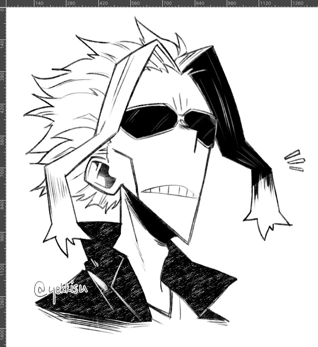 I HAD to redraw Toshi and his glasses 😩💕✨

#myheroacademia #bokunoheroacademia #mha #bnha #mhafanart #bnhafanart #allmight #toshinori #heroaca #僕のヒーローアカデミア #ヒロアカ #ヒロアカファンアート #オールマイト #八木俊典 #イラスト #MHAS6