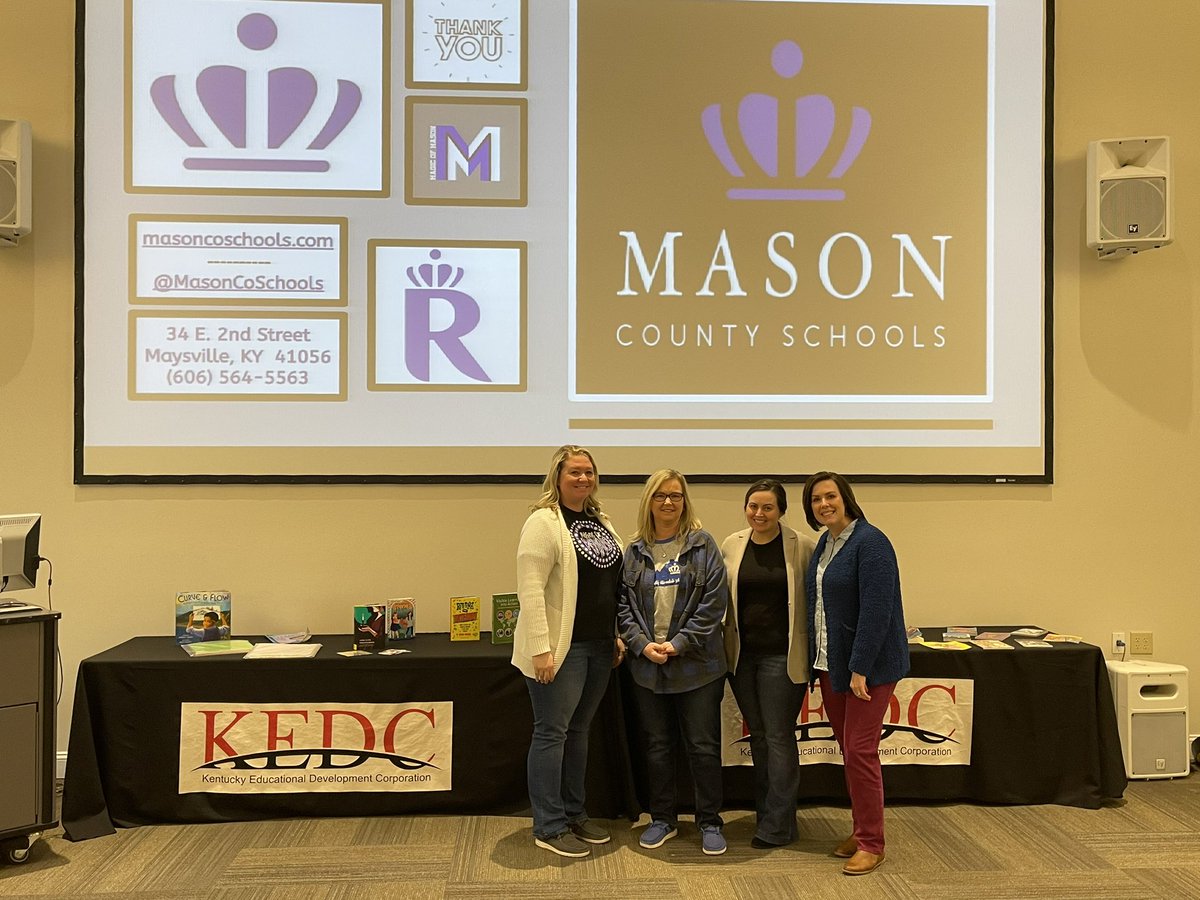 DrRHolbrook's tweet photo. We loved learning from the Magic of Mason team and the authentic writing and communication happening that is ultimately building toward their senior defenses of learning! #ELAcohort @MasonCoSchools @KimbleHolly @KEDCCRRSADL @KyDeptofEd @MickiLRay #WeAreKEDC https://t.co/mYRx8kK0Y8