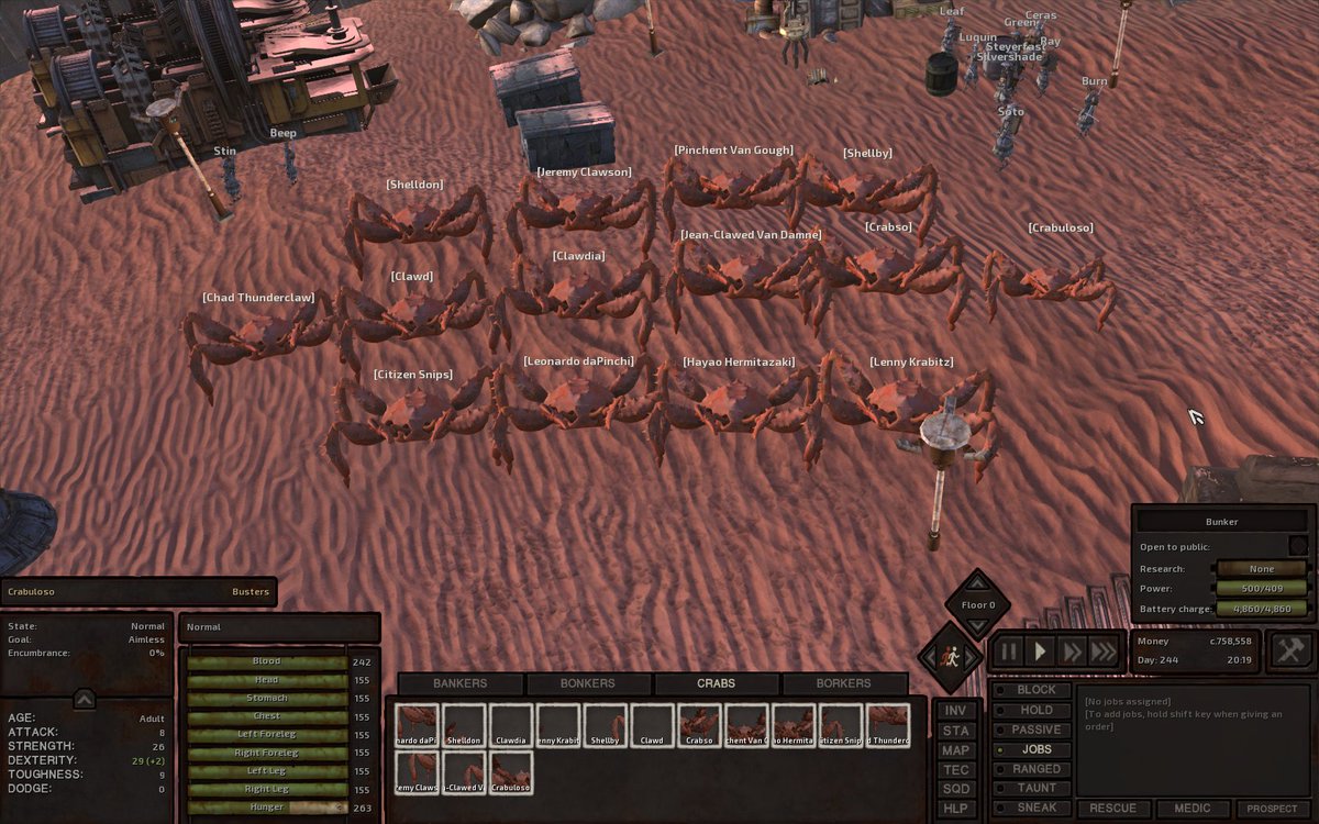MeshMonki's tweet photo. @KenshiOfficial pls rate my crabs https://t.co/NEBi05xwOG