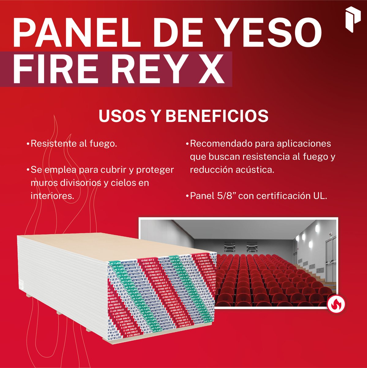 plaforama's tweet photo. Panel de Yeso Fire Rey X de @panelreyoficial  revisa sus usos y beneficios, encuéntralo en sucursales #Plaforama

𝐂𝐨𝐦𝐩𝐫𝐚 𝐞𝐧 𝐥í𝐧𝐞𝐚 𝐀𝐪𝐮í 🖥▸ https://t.co/nX0KWiIhy5 https://t.co/qkZk4DSMJv