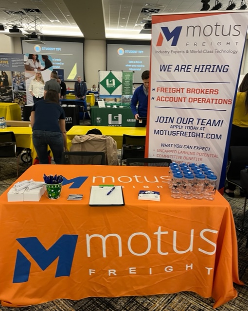 MotusFreight's tweet image. Come see us today at the NKU Spring Career Fair from 2pm-5pm. All majors and students encouraged! tinyurl.com/4v4pu8em