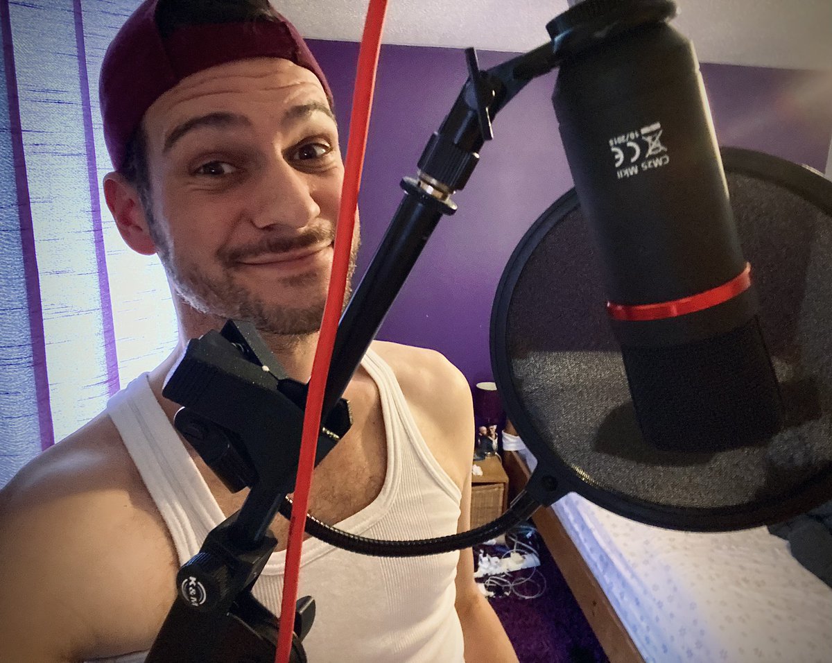 JDVoiceover's tweet image. Had a super productive day recording this years character VO demo reel. Excited to show you guys soon! #vo #voiceactor #gayactor #demoreel #character #animation