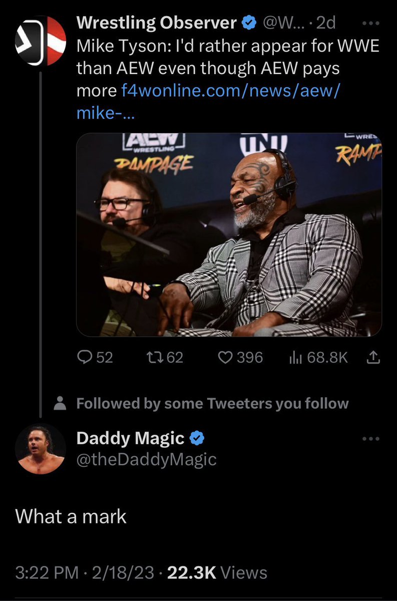 Trigg_Wrestling's tweet image. #DaddyMagic #JAS #AEW #WWE #TWP