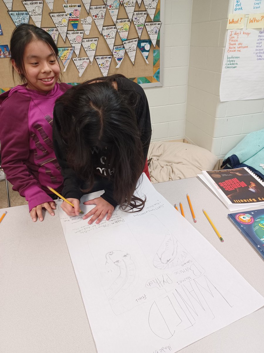 As we learn about invasive species in science students are making WANTED posters for invasive animals in the US.