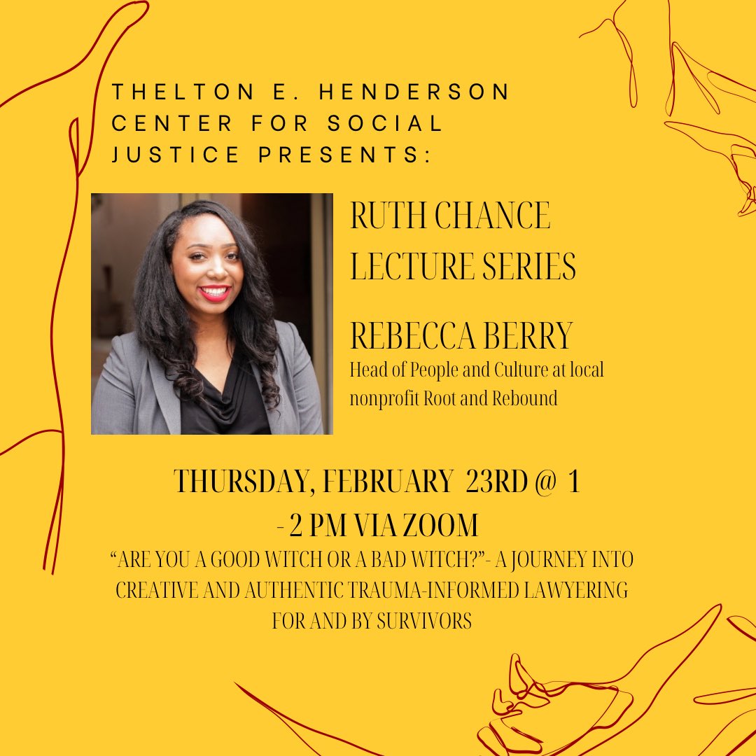 Join us for a virtual conversation with Root & Rebound’s Rebecca Berry as she breaks down how she makes old, biased systems that weren’t made for her clients work for them anyway. Register here: berkeley.zoom.us/meeting/regist…