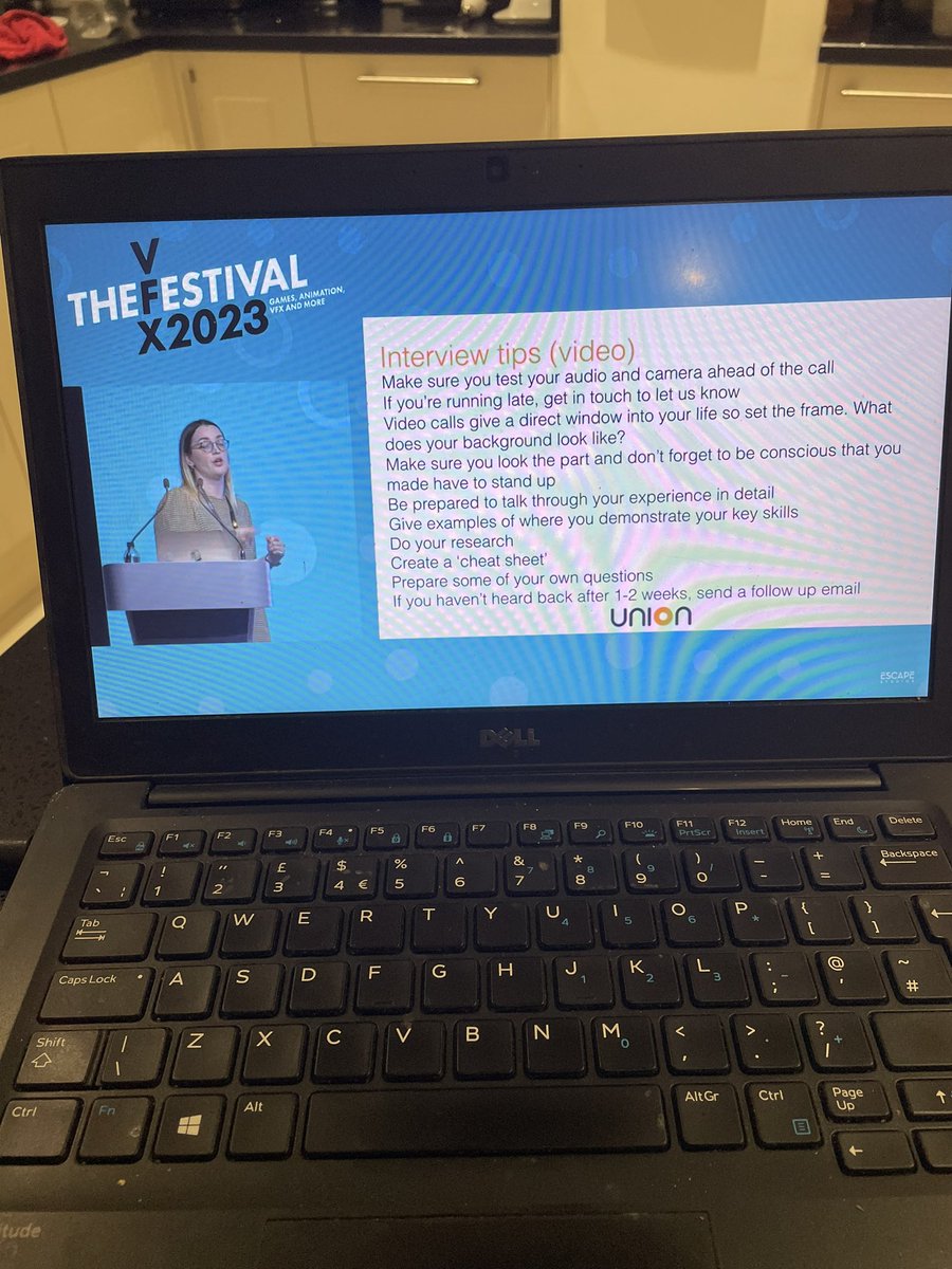 That’s a wrap on Day 2 of <a href="/Escape_Studios/">Escape Studios</a> The VFX Festival. Thanks to Harriet from <a href="/unionvfx/">Union Visual Effects</a> for finishing talks today with tips on how to get into the industry and create a showreel to get hired. Join online or on campus tomorrow for Day 3. #VFXFestival