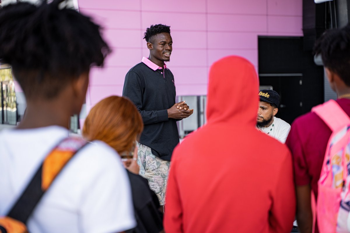 Bigger than soccer 👏 We kicked off our first Captain’s Forum segment with Overtown Youth Center to celebrate and honor Black History Month. Local highschool students spent the afternoon with our players at our facility as part of the mentorship program: intermiamicf.co/CaptainsForumS1