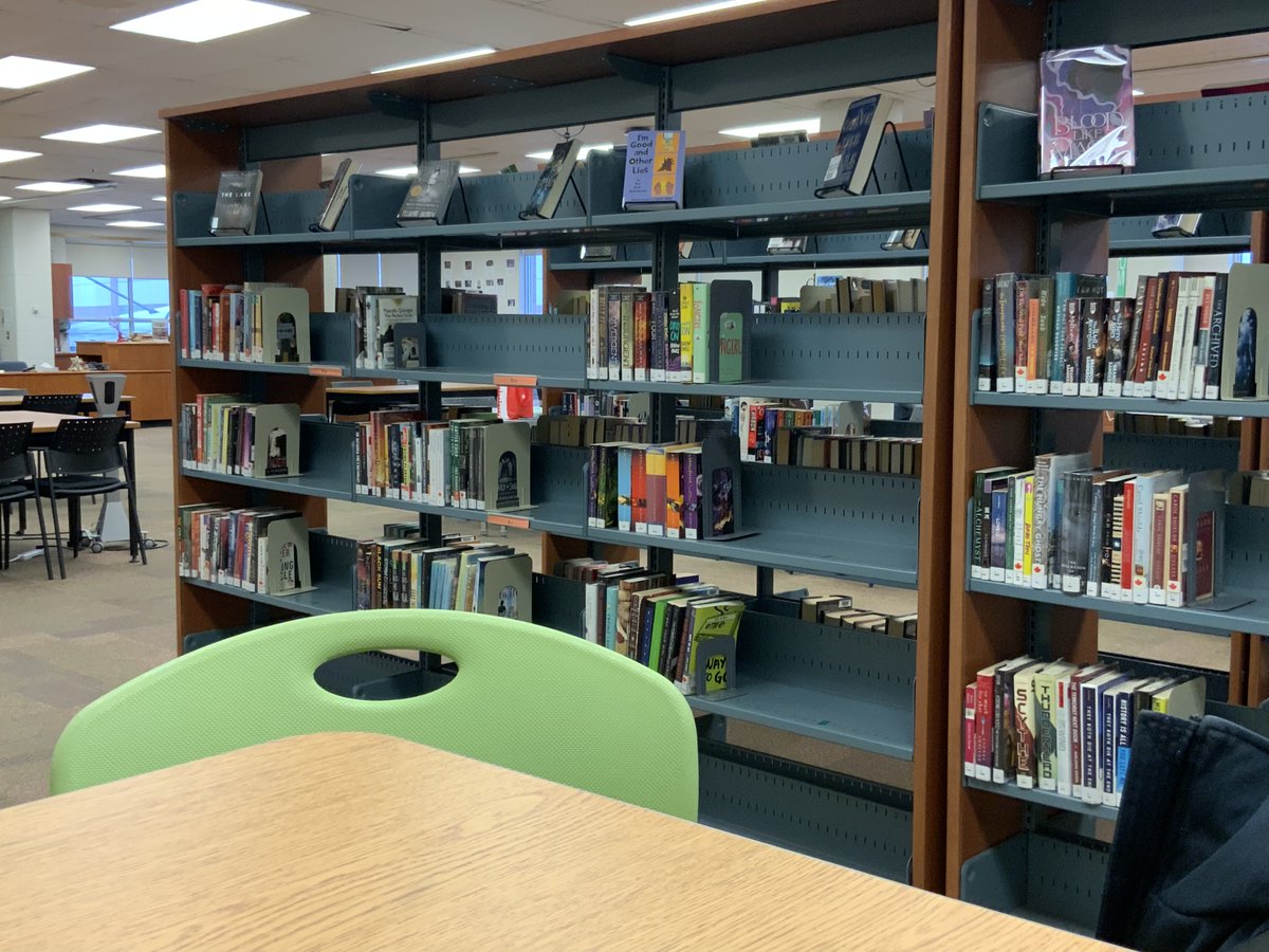 At the library right now. 

Pretty sad to see that the new generation (Gen Z) aren’t reading books. 

Everyone too cooped up in their iPhones and cheap dopamine scrolling to a new video every .5 seconds.