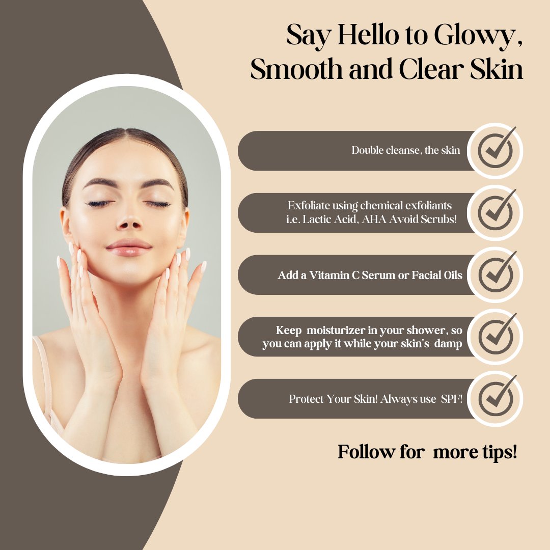 arelibeauty's tweet photo. Pro tips for maintaining glowy, smooth, and clear skin all year long, including through Canadian winters 

#glowyskin #healthyskin #skincareisselfcare #confidence https://t.co/EVuUQWV4dK