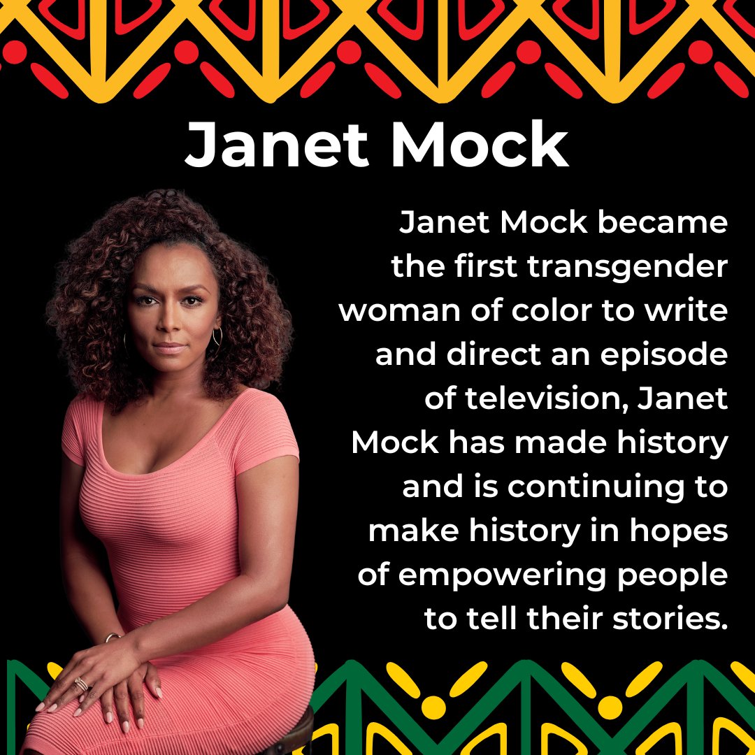 Happy Wednesday Dolphins! This Wednesday, we want to recognize Janet Mock! #BlackHistory #TheIslands_CSUCI #MyMDC #Janet Mock