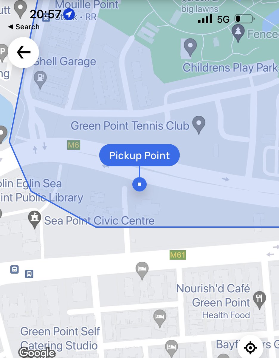 Guys get this right. I'm at a restaurant in Mouille Point and I'm not able to get an Uber from my restaurant (apart from walking a long mile) to my home. Not the way to organise it <a href="/uber/">Uber</a> <a href="/cityofct/">City of Cape Town</a>