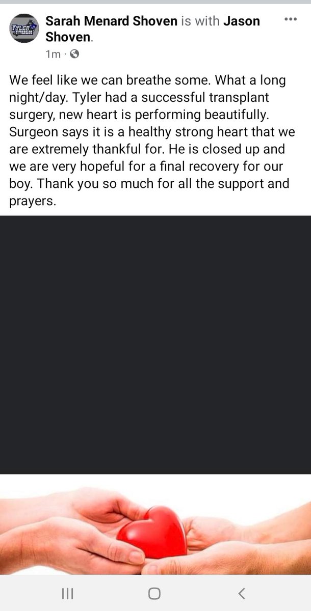 Fantastic news!!!  #TylerTough