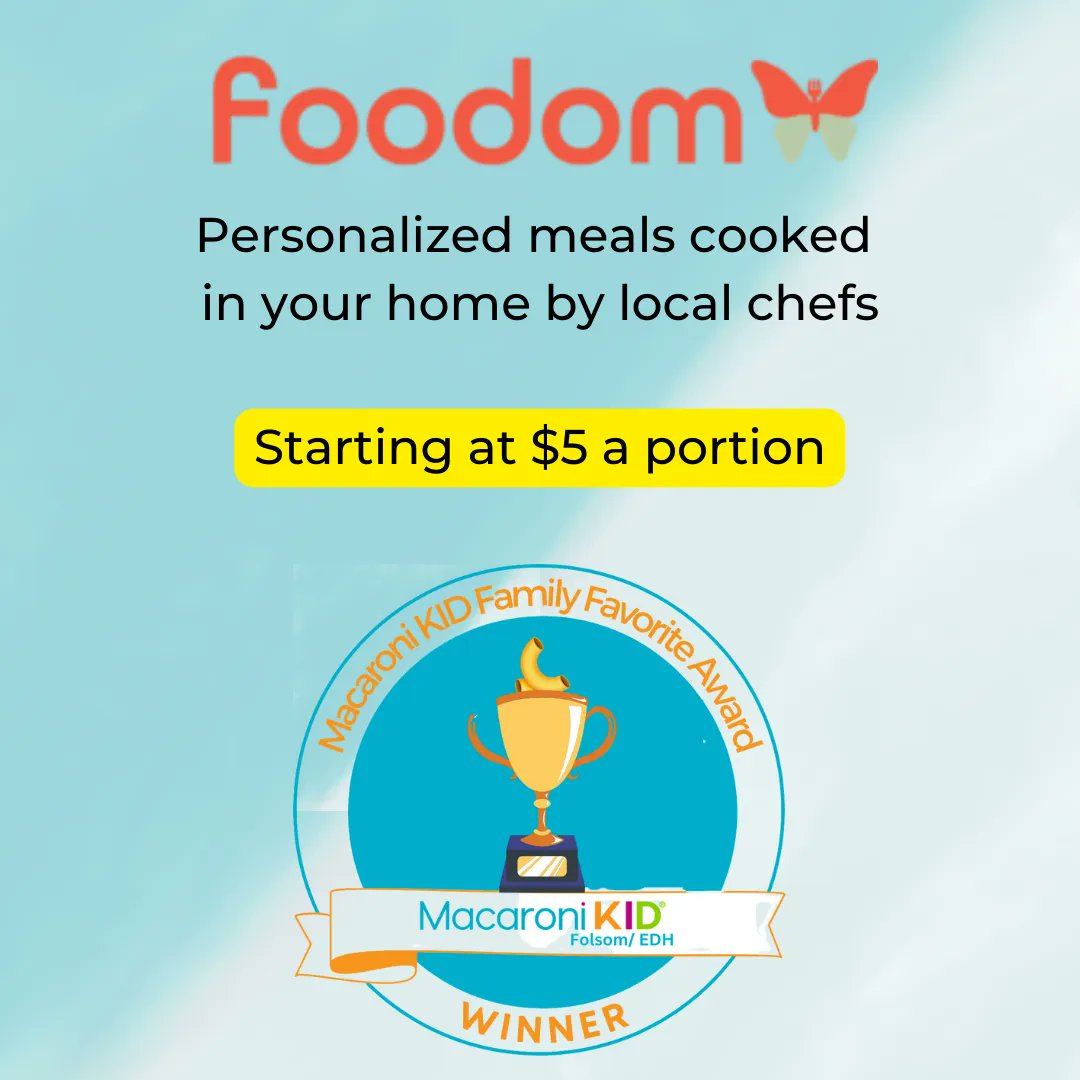 MacKidFolsomCA's tweet photo. What's for dinner
Personalized and delicious fresh meals, fitting your health needs and allergies, prepared by professional chefs in your own kitchen. Prevent, revert, or manage diabetes. Learn to cook.
##Foodom
#AD https://t.co/47xXzw3zwW