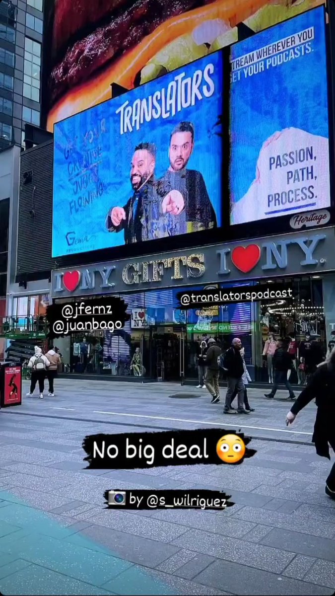 pbandjcomedy's tweet photo. Wild @TranslatorsPod sighting in NYC today! https://t.co/uo4ME3rEHg