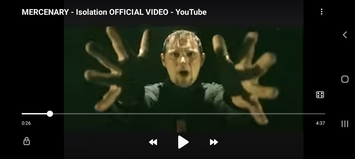 FalloutMetal's tweet image. MERCENARY - Isolation OFFICIAL VIDEO. 

youtu.be/jvUHI8GmZiQ