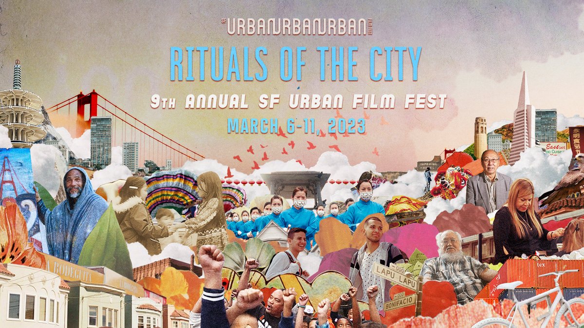 How do your routines, rituals and ceremonies connect you to your city? Join the 9th annual SF Urban Film Fest to partake in an annual film festival ritual March 6 - 11, 2023. @sfurbanfilmfest #SFUrbanFilmfest #SFUFF2023 #SFUFF #RitualsoftheCity sfurbanfilmfest.com/2023/?utm_cont…