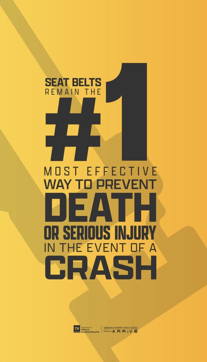 LCSOTN's tweet image. Seat belts are your first line of defense in a car crash. Don't take the risk of not wearing one – #BuckleUp every time you get in the car.