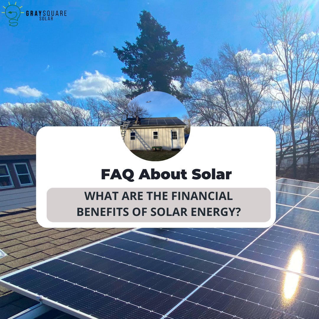 GraySquareSolar's tweet photo. When you install a solar energy system on your property, you save money on your electricity bills and protect yourself against rising electricity rates in the future. 

#moneysavingtips #energysavingtips #pahomes #njrealtors #parealtors #taxcredit #solarinstalls #gosolar https://t.co/Q1N1LwPuen