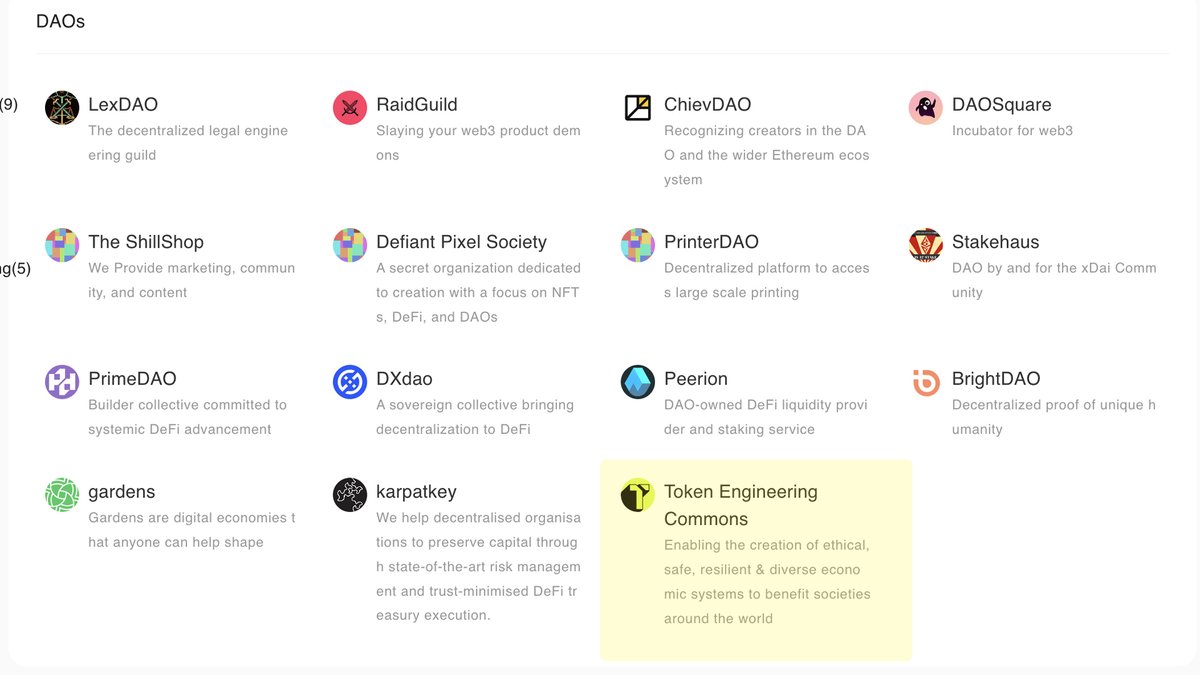 Token Engineering Commons tweet media