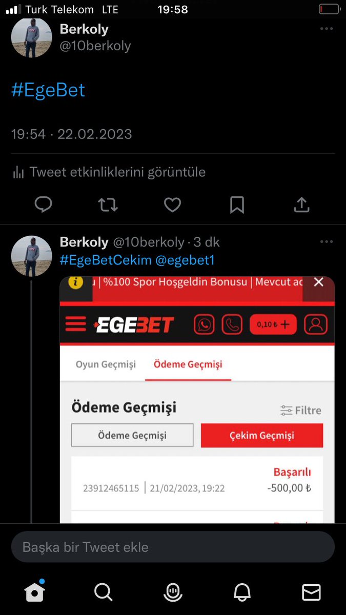 10berkoly's tweet photo. @egebetsocial https://t.co/ko4hm95JEi