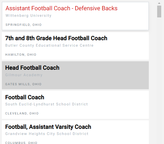 CoachesApp1's tweet photo. We have a lot of job posts for Football Coaches in Ohio.
Coaches, its just one click away!!
https://t.co/5fPWcEMGXq https://t.co/jjnRrkp0ax