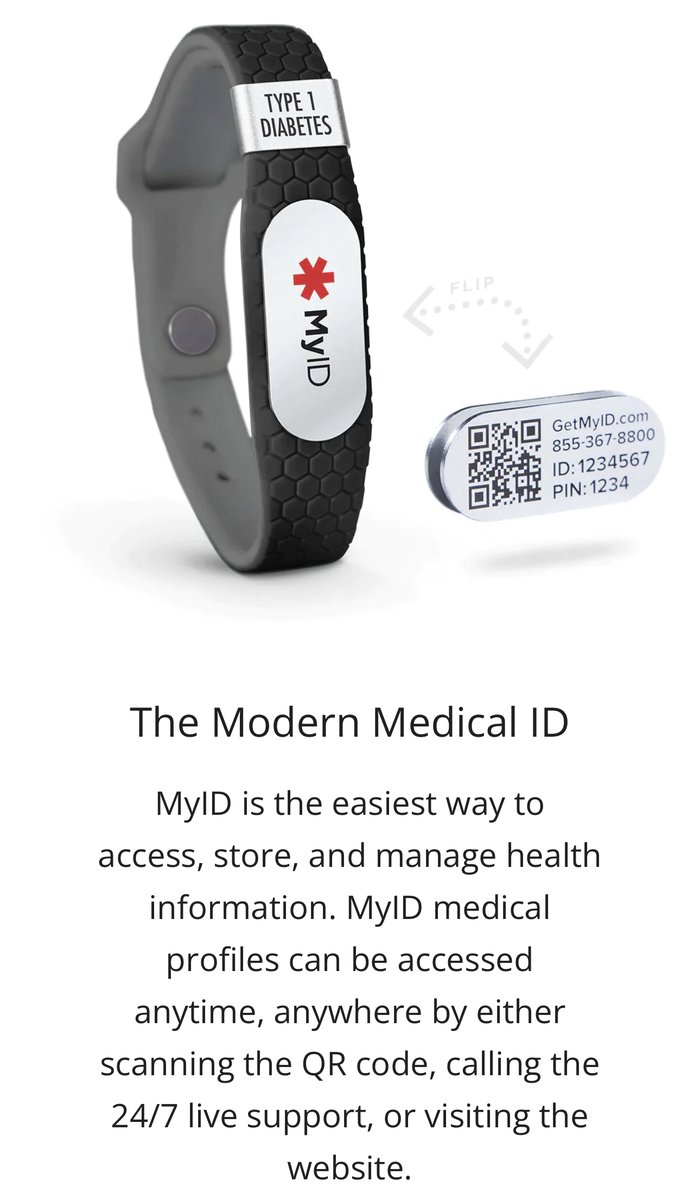 The Modern Medical ID, where you are in control of your information and your personalized MyID profile. 

#myid #getmyid #shopmyid #yourincontrol #yourpersonalizedprofile