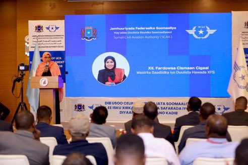 SONNALIVE's tweet photo. Minister of Aviation @fardowsaegal said, “After 33 years, we are proud to mark the restoration of @IATA billing and settlement (PSP) for Somalia. A momentous day for the civil aviation industry and the people of 🇸🇴”. #Aviation #Somalia #IATABSP https://t.co/PzARwyOroV