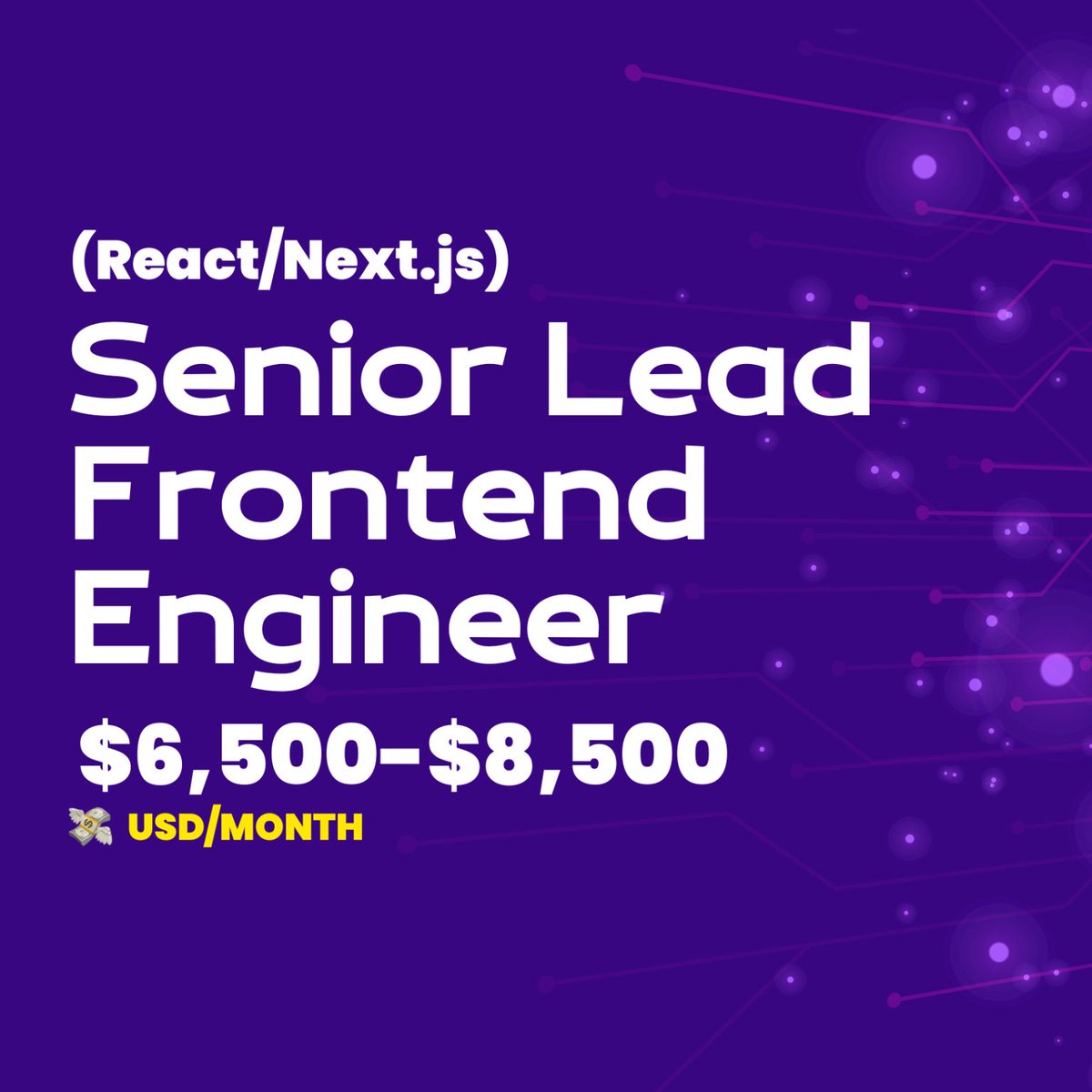 Sr. Lead Frontend Engineer (React/Next.js)
Join a top web development company and create unique, award-winning websites that outshine competitors.
#srlead #latam #latamjobs #remotejob #trabajoremoto #remoteopportunity #react #srreact #frontendengineer #frontend #engineer #nextjs