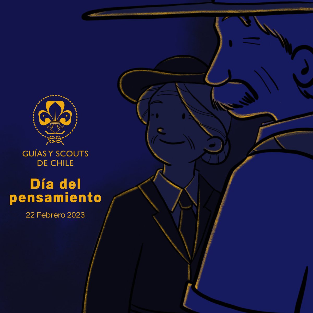 GuiasyScoutsCL's tweet photo. ¡Feliz día del Fundador! ⚜️
¡Feliz día Mundial del Pensamiento! ☘️

Hoy agradecemos profundamente a quienes son parte del Movimiento juvenil más grande del mundo.

¡Sigamos construyendo un mundo mejor! https://t.co/L2MkA9Zym1