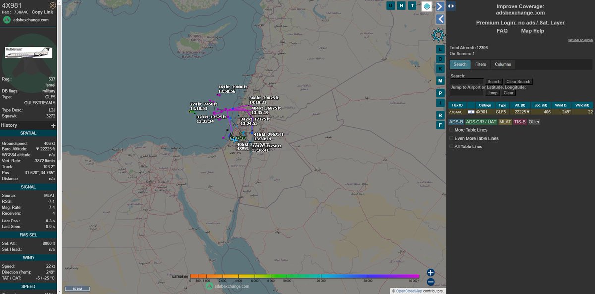 no_itsmyturn's tweet photo. #IAF 🇮🇱 Nachshon Eitam (#CAEW) [738A4C | 537 | 4X981 (?)] up. https://t.co/ZBqtb1yhF8