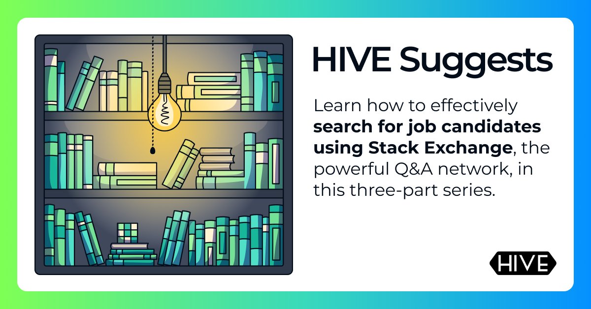 hive_worldwide's tweet photo. 🔭Are you having trouble finding the right candidates for your job openings? Look no further than Stack Exchange! In this three-part series, we'll show you how to master the art of candidate search using this powerful Q&amp;A network. 
https://t.co/AruWNRv9md
https://t.co/RQG2T4bx9F https://t.co/StuheFqxgg