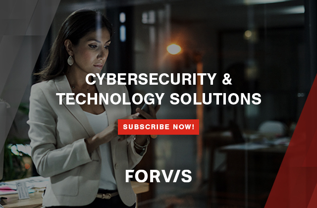 Rob_Opitz's tweet photo. Stay up to date with the latest #cybersecurity news, articles, webinars, and more from @FORVIS by subscribing to our FORsights resource center. Learn more here: https://t.co/k7nFk3nTzh https://t.co/OcxcGX90tx