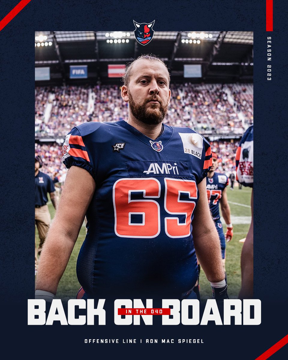 SeaDevilsHH's tweet photo. Big Ron โ Welcome back OL Ron Mac Spiegel to the 040 ๐
#CatchTheWave #HSDSignings23
๐ท: Fiona Noever / Ron Mac Spiegel https://t.co/OQm0XX0IQH