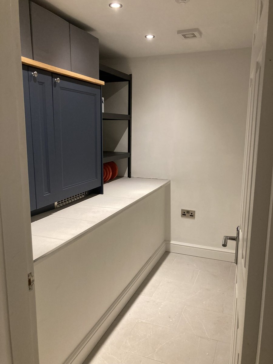 ⭐️ Derby Rd URMSTON Here we dug out a sub floor area and created a utility room. We always try to maximise all the space we can. As always completed with a structural engineer and Building control.