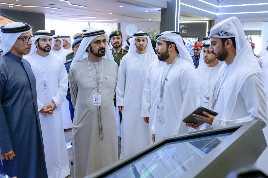 KZUAE's tweet photo. #محمد_بن_راشد خلال زيارته لمعرض "#آيدكس_2023" 

#نافدكس #آيدكس 
#IDEX #NAVDEX 
#IDEX2023 #NAVDEX2023 https://t.co/sqIkdmYvp5