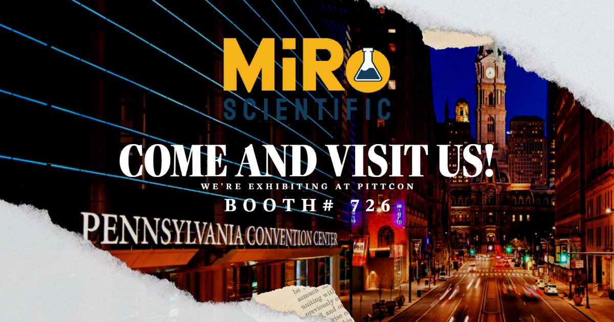 MiroScientific's tweet photo. We are all set to see you all at @Pittcon this year! Make sure to say hi at our booth and see all that we have to offer! @PittconBooth #Pittcon2023 #Science #Expolife https://t.co/BqSgTgt7WM