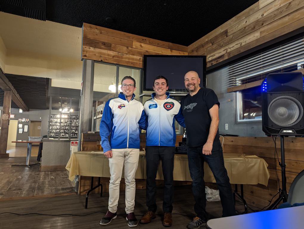Victoria CurlingClub (@viccurlingclub) on Twitter photo Mike Wood presented <a href="/sterlingm32/">Sterling Middleton</a> and Alex Horvath with their team BC jackets. Next stop the Brier with team @Gauthiercurling Mike Wood presented <a href="/sterlingm32/">Sterling Middleton</a> and Alex Horvath with their team BC jackets. Next stop the Brier with team @Gauthiercurling