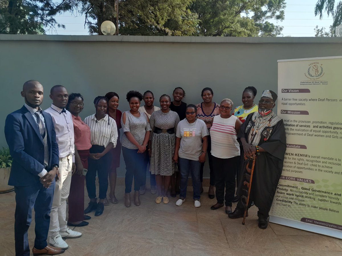 FedwenKenya's tweet image. End of day one: @FedwenKenya capacity strengthening workshop. The key takeaway is clarity of the vision, where do we see ourselves in the next 5 years? @BlackFemFund @abilis @UNDPKenya @KnadInfo @DeafChildWW @FordFoundation #SilentNoMore #DeafPower #DeafWomensRights