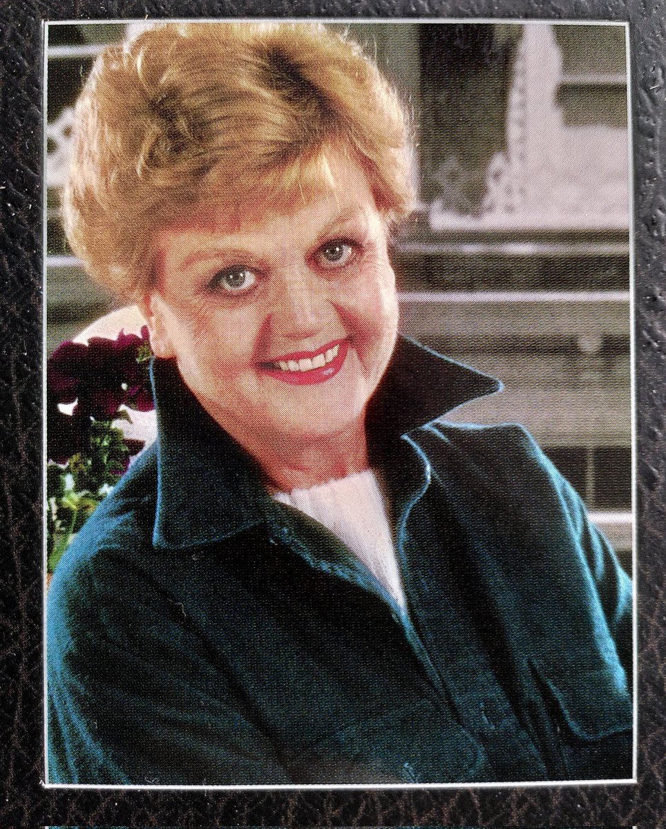 MisterABK's tweet photo. Jessica Fletcher, looking like she's about to snatch the One Ring. https://t.co/uytZBkKwfZ