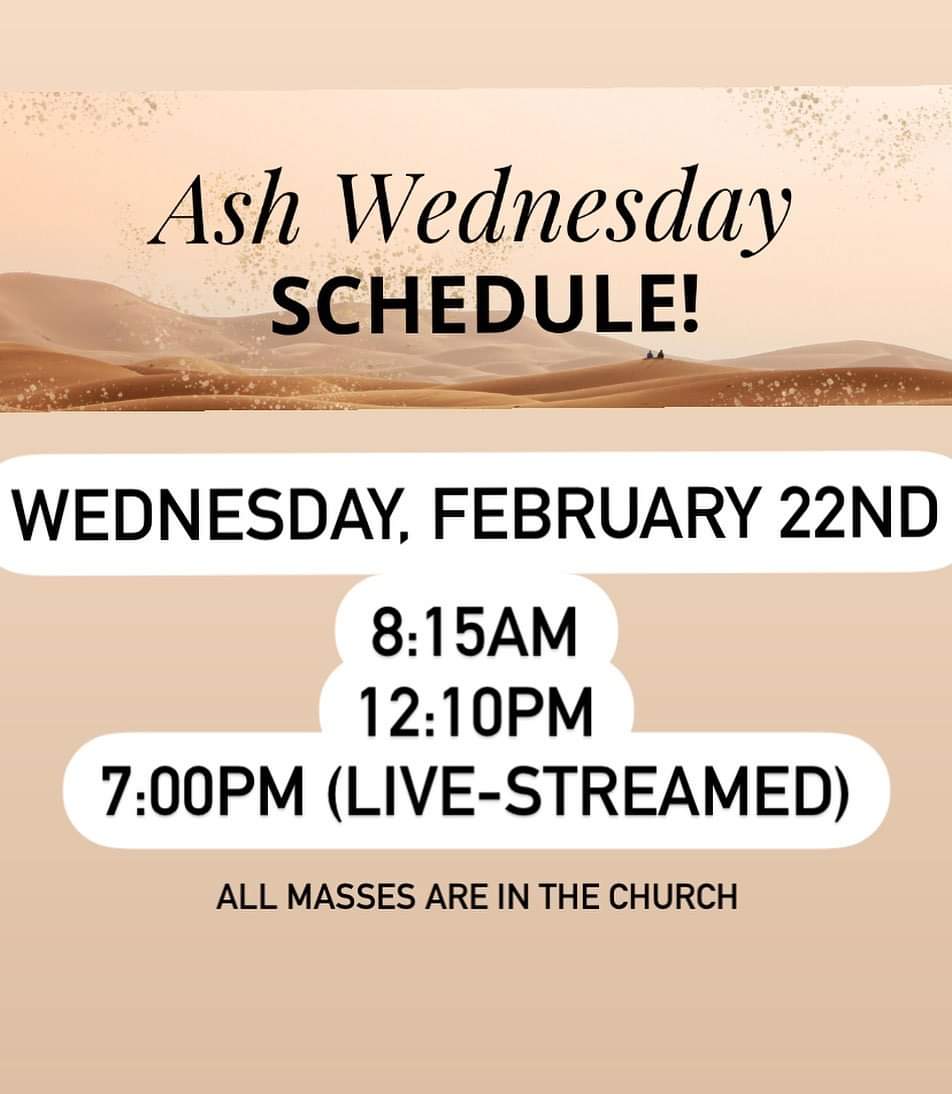 StAugustineRCDC's tweet photo. #AshWednesday2023: Today God our Father brings us to the beginning of #Lent. We pray that in this time of salvation he will fill us with the Holy Spirit, purify our hearts, and strengthen us in love. #Repent #ReturntoMe #Pray #Fast #GiveAlms #SpiritualRevolution https://t.co/Qfmhp2oFjw