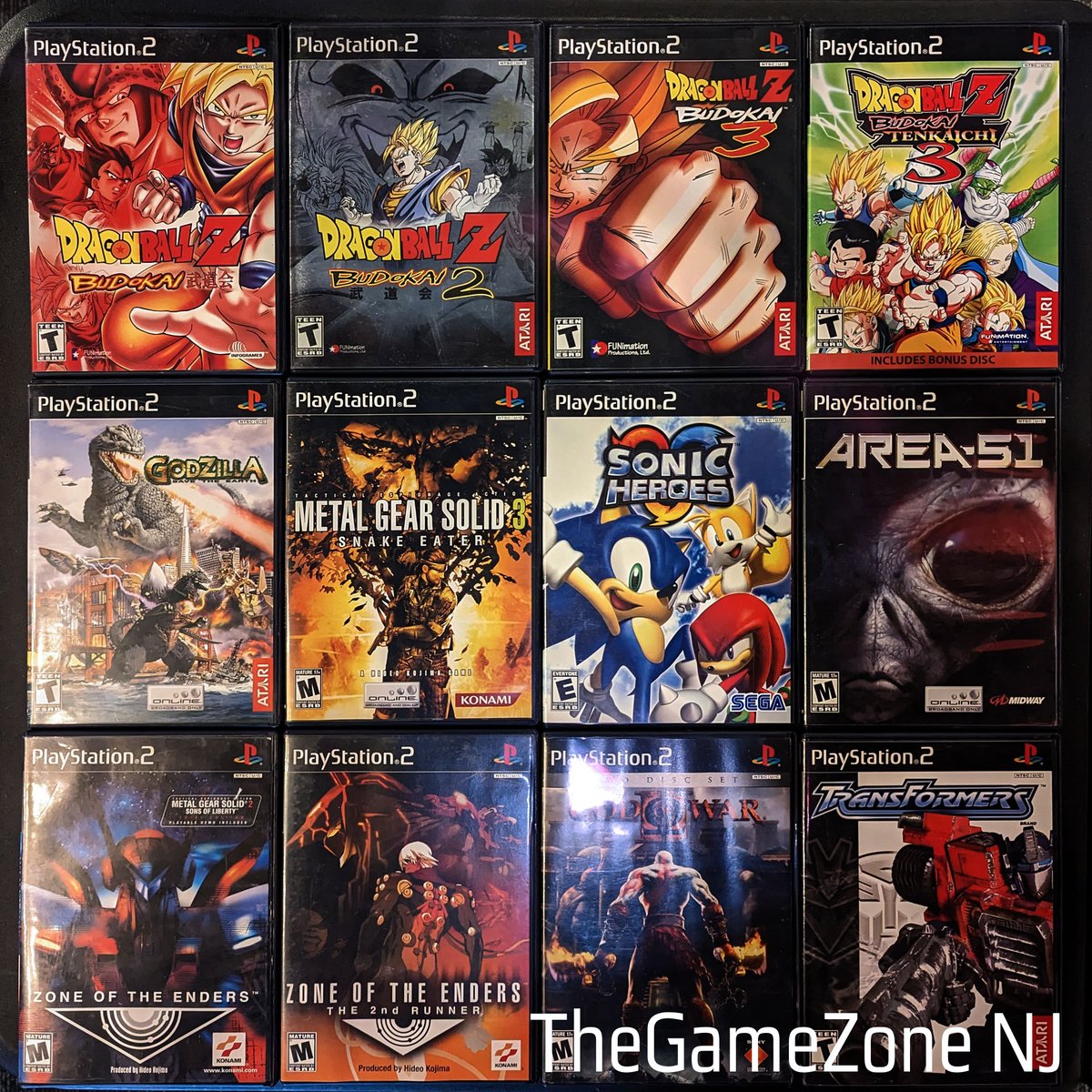 TheGameZoneGZ's tweet image. TJi! #dragonballzbudokai #dragonballzbudokai2 #dragonballzbudokai3 #dragonballzbudokaitenkaichi3 #godzilla #metalgearsolid3snakeeater #sonichearoes #area51 #zoneoftheenders #zoneoftheendersthe2ndrunner #godofwar #transformers #playstation2 #ps2 #playstation #ps2games #hillsdaleNJ