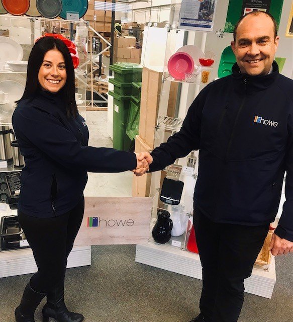 Our commercial director Becci Peake was delighted to welcome our newest member of the team to our Kings Norton HQ today. Kevin Tombs joins us as our new National Sales Manager with many years experience in the food service industry and we all wish him all the very best.