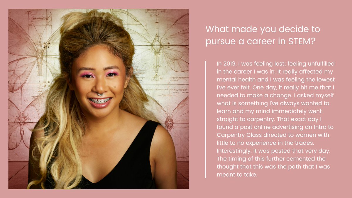 We asked Jelissa, what made you decide to pursue a career in STEM? - Jelissa De Torres, 2023 Calendar