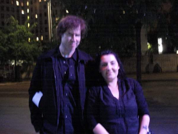 @dukegarwood I actually met him once over ten years ago in London. He got lost and was looking for his hotel. I only have this grainy photo as proof. He seemed like a really nice person. Hugely talented, of course, and very, very missed.