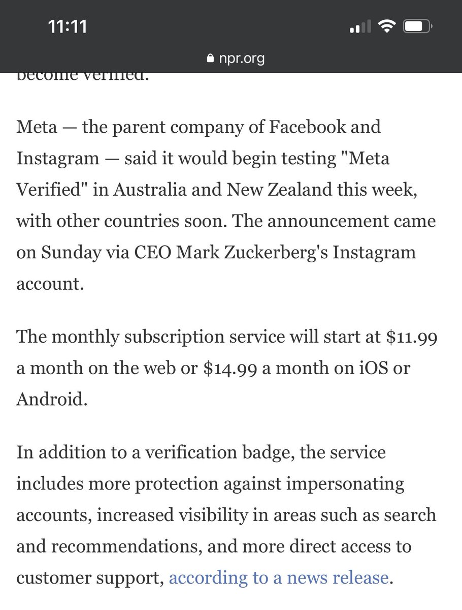 Alt__STAR's tweet photo. @brycent Bro, Meta is already hopping on board. Just saw this article the other day. https://t.co/Dq3wTNgDfW https://t.co/XXOcl5aNE1