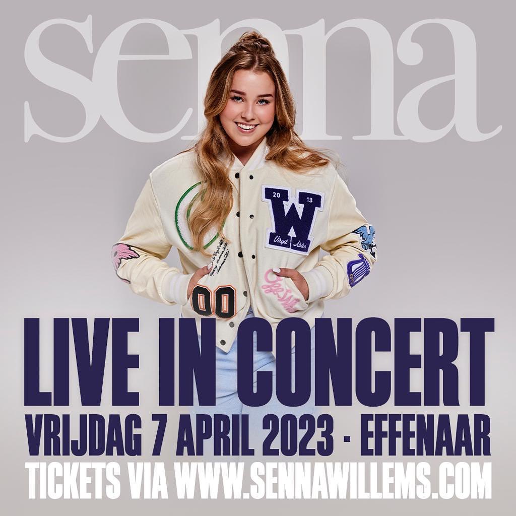 BAASboekingen's tweet photo. Senna lanceerde onlangs haar debuutalbum 'Senna'. Deze werd goed ontvangen en belandde meteen in de Dutch album top 100. Op vrijdag 7 april geeft ze een eigen concert met live band in de @Effenaar in Eindhoven. Koop nu je tickets via https://t.co/0iWdi6PJTH https://t.co/G5nGvFdvh0
