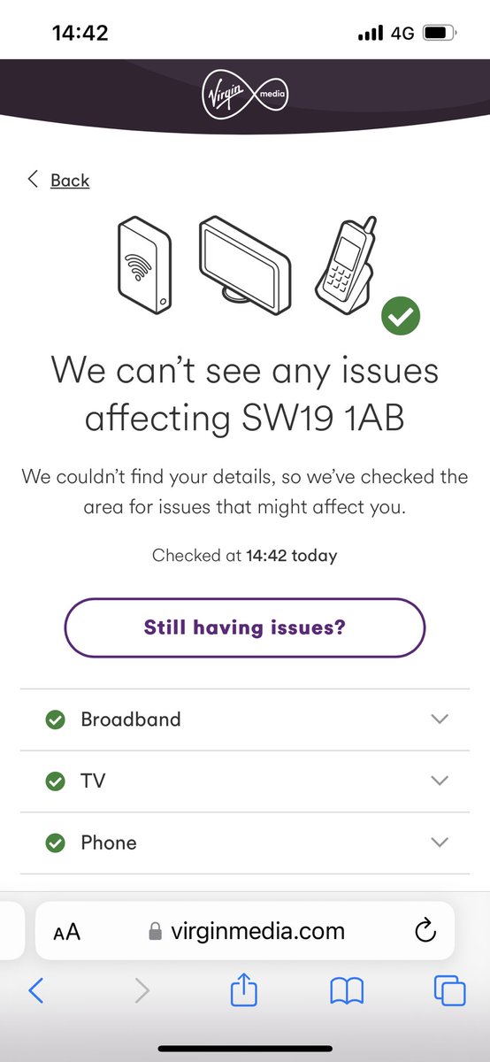 jdboxall's tweet photo. So @virginmedia these two screenshots are seconds apart. Which one’s accurate? I can help if you want - it’s the second one. So why answer me initially with the first? https://t.co/PXv6i9sCcV