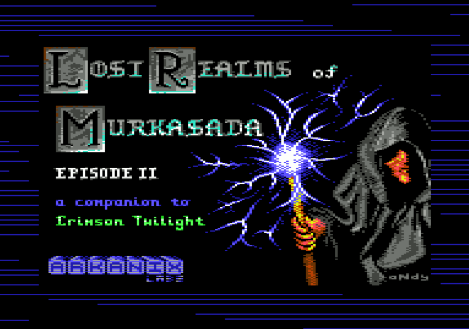 Episode 2 of #C64 adventure/rpg-lite, Lost Realms of Murkasada by <a href="/arkanixlabs/">Arkanix Labs</a> close to release! Tape version mastered using loader by <a href="/MartinPiper/">Martin Piper 💙💛🌻5💉</a> and front end by <a href="/Richard_of_TND/">RICHARD / TND</a>   #commodore64 @C64Retweets <a href="/EverythingC64/">Everything C64</a> <a href="/FREEZE64UK/">Vinny Mainolfi | FREEZE64.com | Commodore 64</a> #8bitrpg #crpg