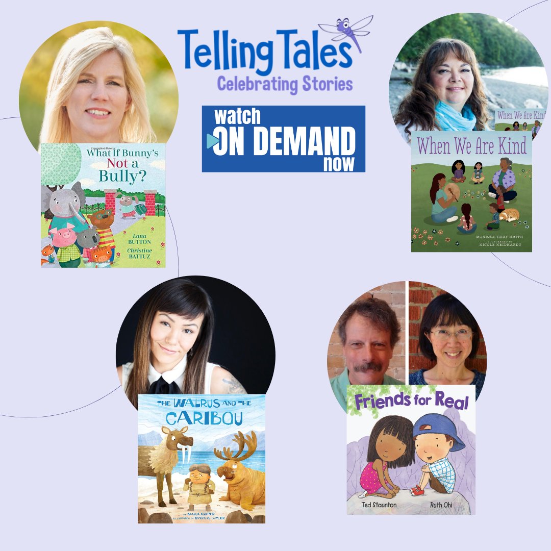 Everyday is a good day to practice kindness and caring

Explore the themes of kindness and caring with our host Josh Taylor and his very special guests <a href="/Ruth_Ohi/">Ruth Ohi</a> &amp; Ted Staunton, Maika Harper, <a href="/LanaButton/">lanabuttonauthor</a> <a href="/ltldrum/">Monique Gray Smith</a>, Gabe Crimelli and My Friend Christopher 

tellingtales.org/presentations/…