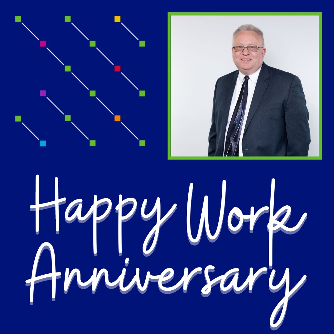 Happy 2-year work anniversary to our Senior Consultant Bill! He may have a blind spot when it comes to color, but his vision 20/20 regarding change management. We love having him on the team!